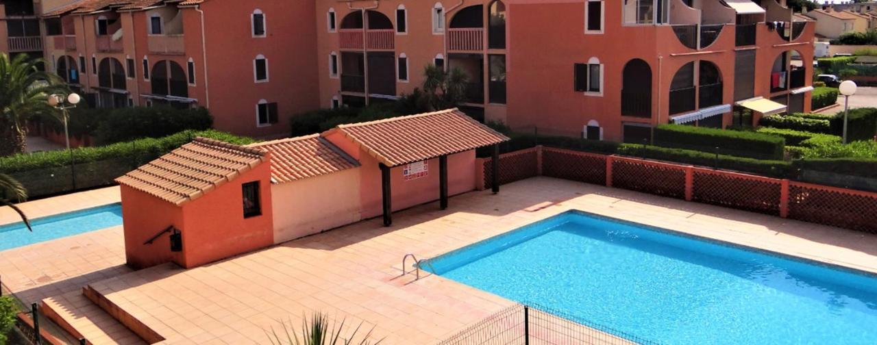 Appartement Charmant A Canet En Roussillon 36 M² Piscine Partagee Dış mekan fotoğraf